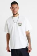 Bequeme Vans Metal Wall SS Herren T-Shirt VN000PCE-00220 Weiß