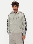 Moderne adidas 3-Stripes Hoody Herren Hoodie JY1376-22244 Grau