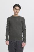 klassischer CASUAL FRIDAY CFHeine Herren Grobstrickpullover mit Label-...