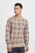 klassischer BLEND Herren Feinstrickpullover mit Rundhals Strickpullove...