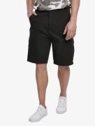 leichte Brandit Herren Shorts Taschen mit Baumwolle Schwarz