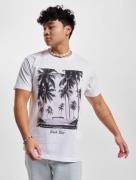 modernes Mister Tee Herren T-Shirt 200 g/m² mit Baumwolle Weiß