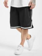 lässige URBAN CLASSICS Herren Shorts 130 g/m² Schwarz/Weiß
