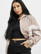 funktionale Urban Classics Damen Jacke Kapuze 90 g/m² Alt-Rosa