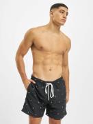 sommerliche Urban Classics Herren Shorts Kordelzug 115 g/m² Schwarz