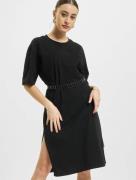 modisches Urban Classics Damen Kleid 180 g/m² mit Baumwolle Schwarz