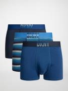 DKNY Boxershorts 3er Set in blau für Herren, Größe: S. Hinton